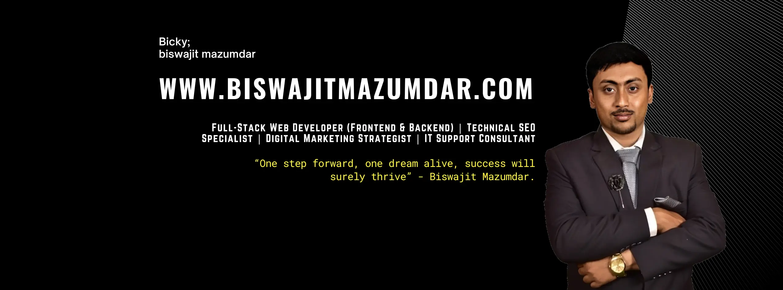 Biswajit Mazumdar - Web Designer